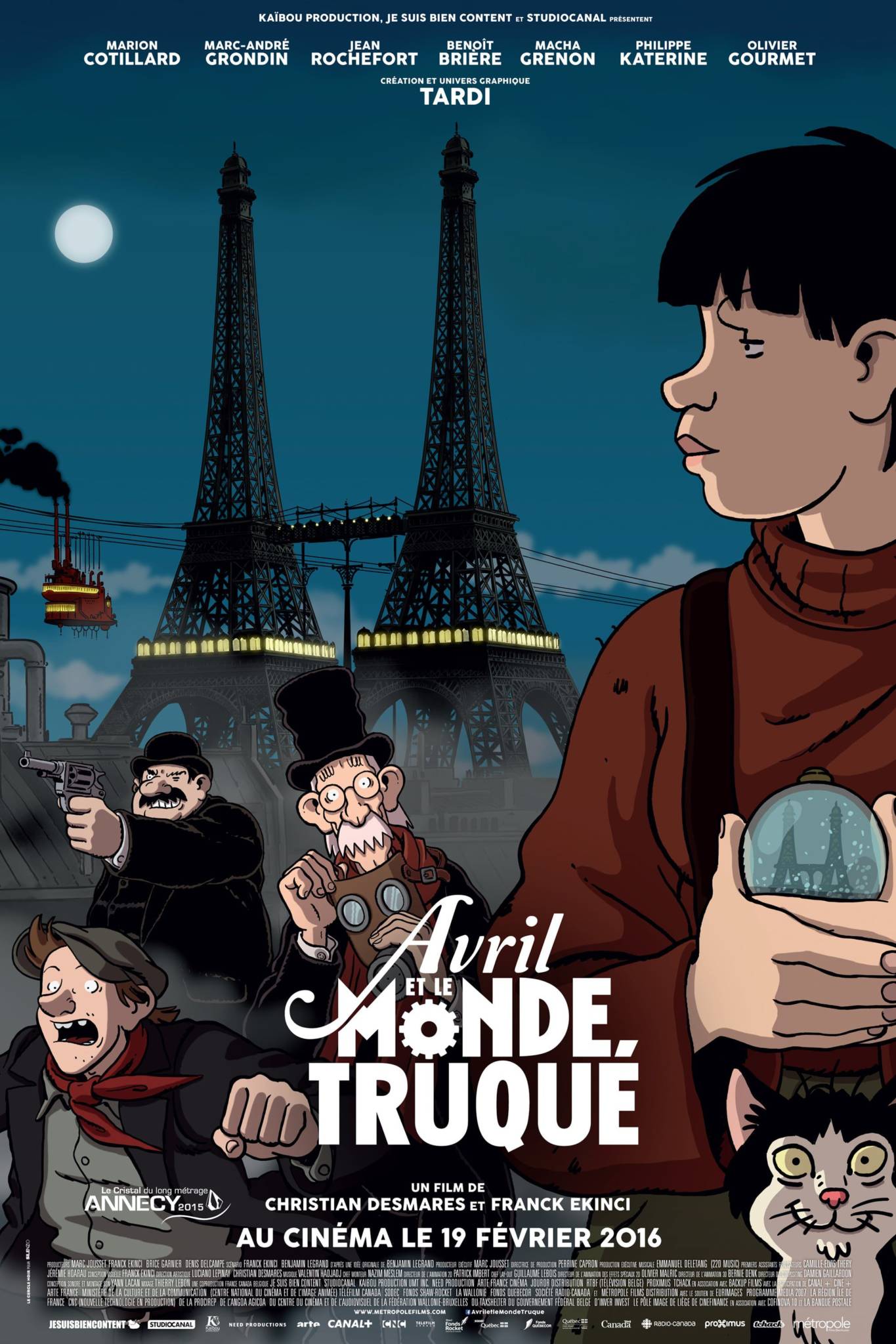 Avril Et Le Monde Truqué Streaming Avril et le monde truqué — Cinéma l’Horloge